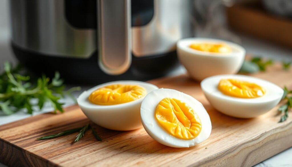 air fryer eggs