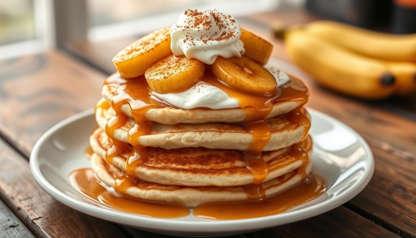 bananas foster pancakes recipe