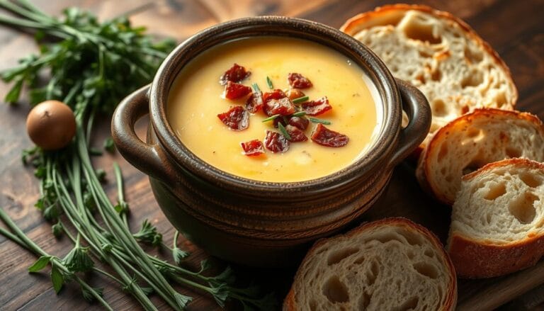 Loaded Baked Potato Soup crockpot potato soup