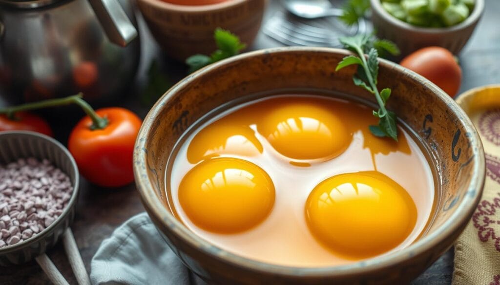 egg yolks