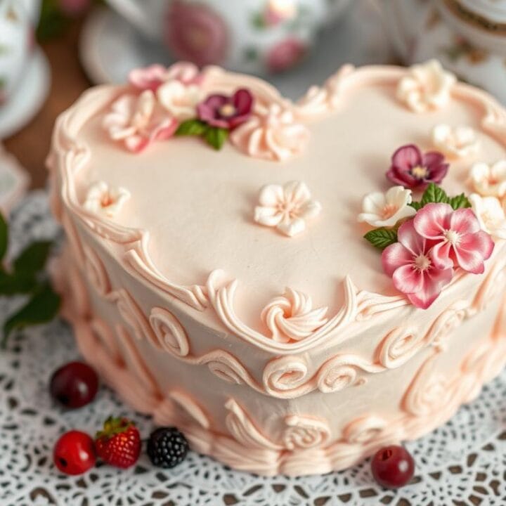 heart cake