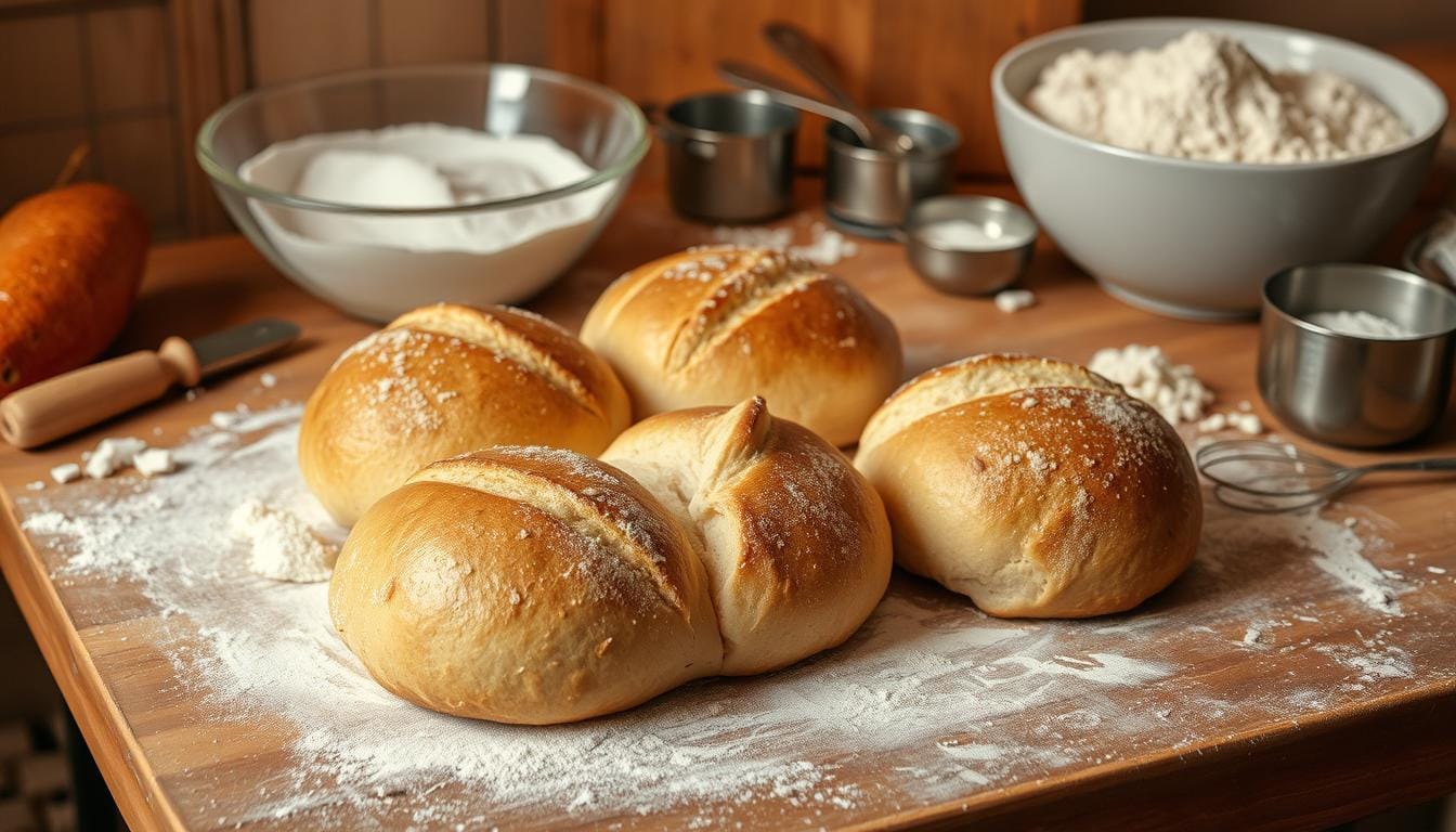 sourdough rolls recipe