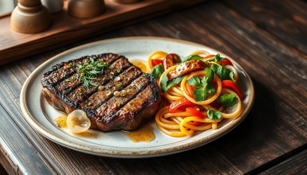 steak and pasta recipes