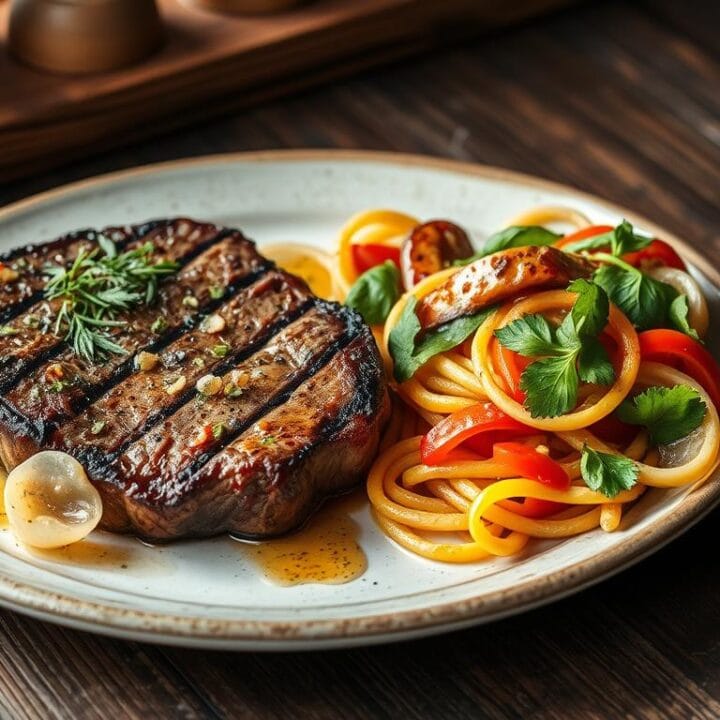 steak and pasta recipes