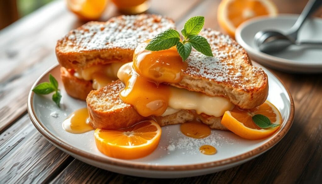 stuffed brioche french toast