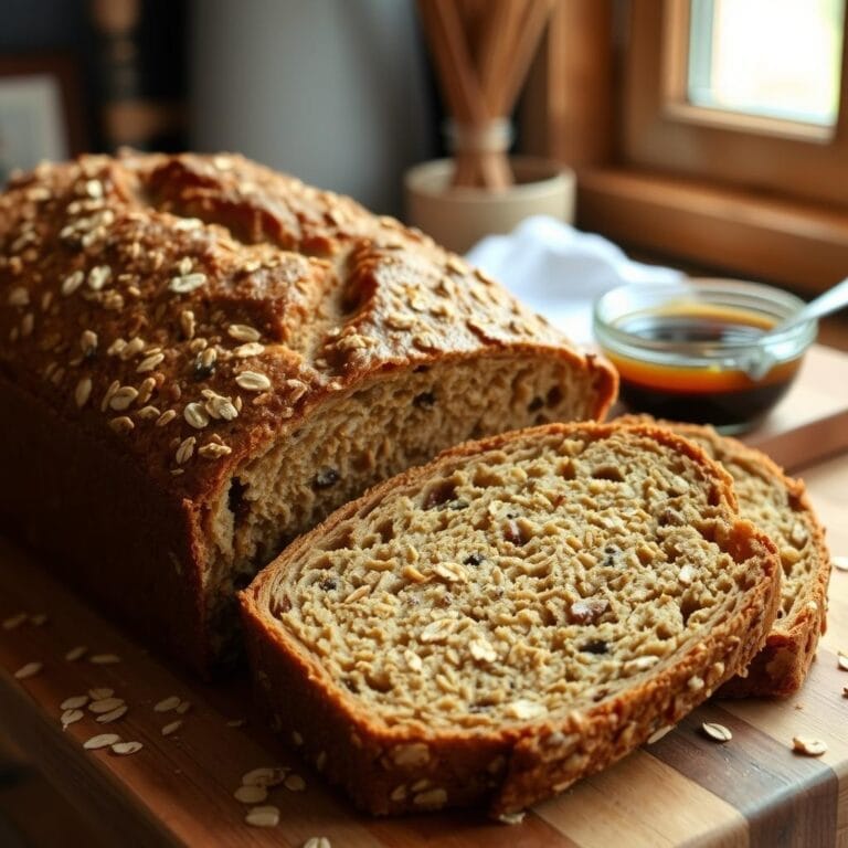 Oatmeal Molasses Bread