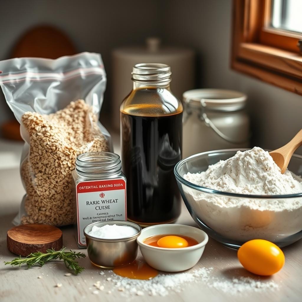 Oatmeal molasses bread ingredients