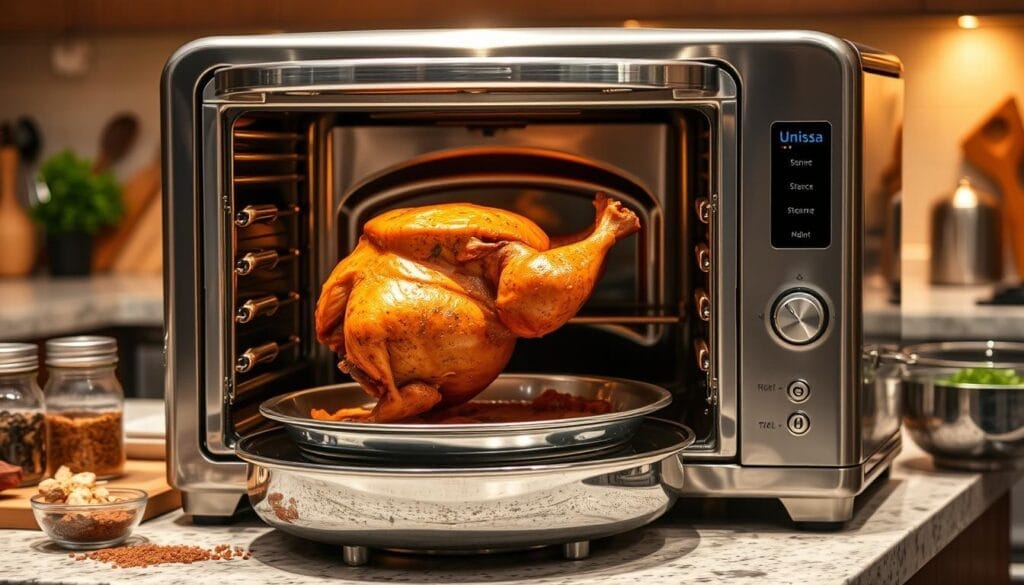 Rotisserie Oven and Roasting Pan