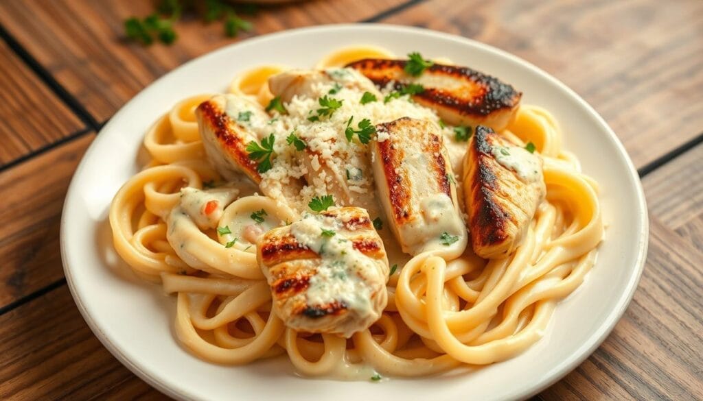 chicken alfredo