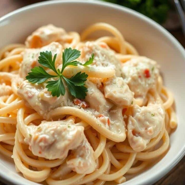 chicken alfredo pasta