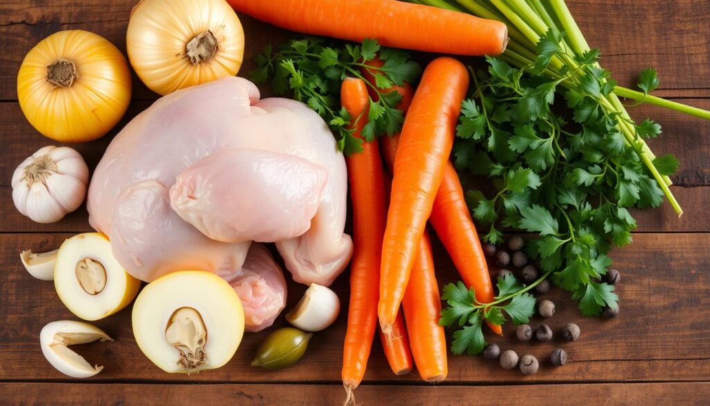 chicken broth ingredients