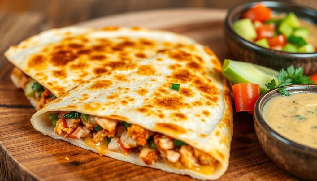 chicken tortilla wrap