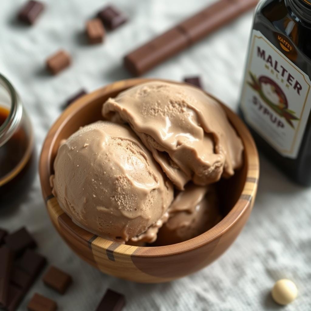 chocolate malt ice cream