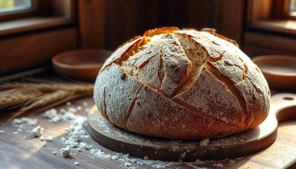 No-Knead Sourdough Bread Recipe