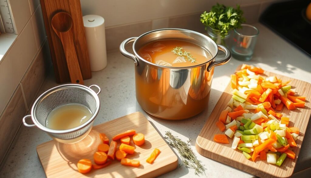 kitchen equipment for homemade chicken broth